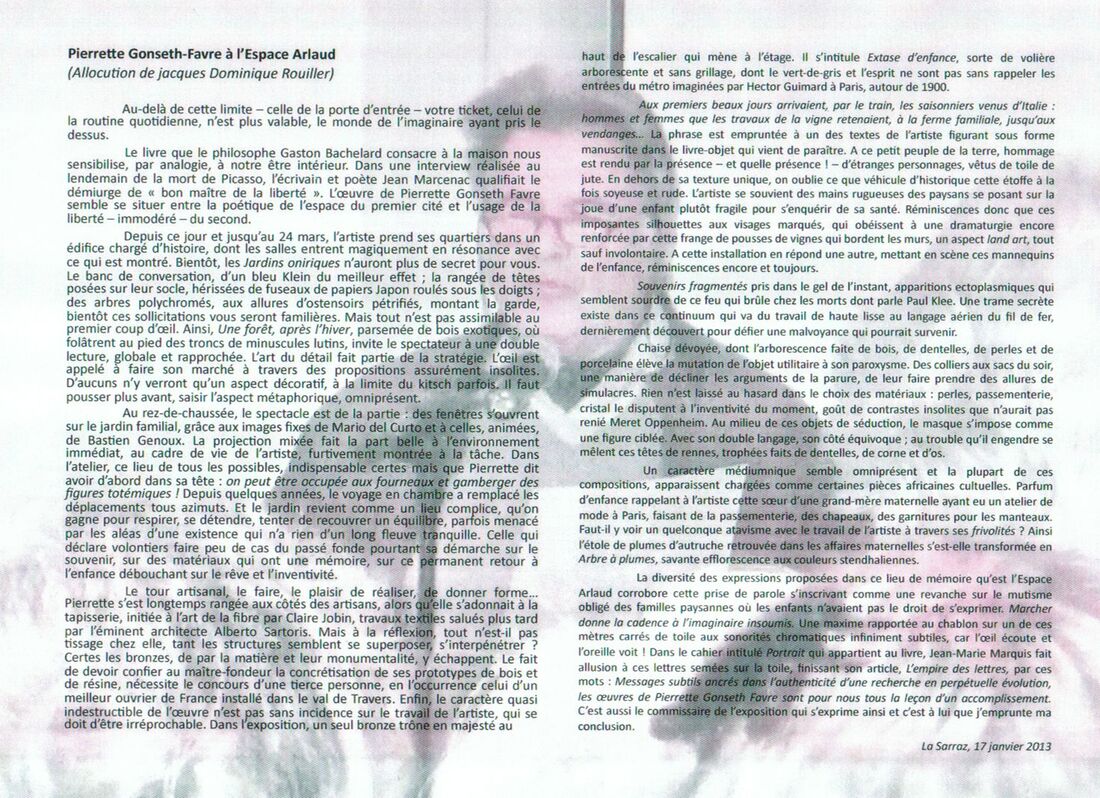 Rétrospective Espace Arlaud