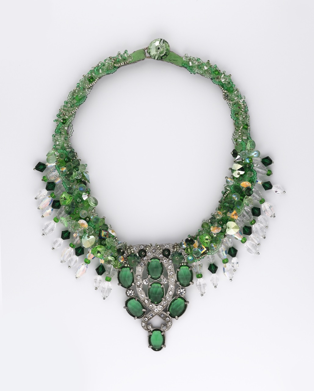 Collier Rivière d'Émeraudes
