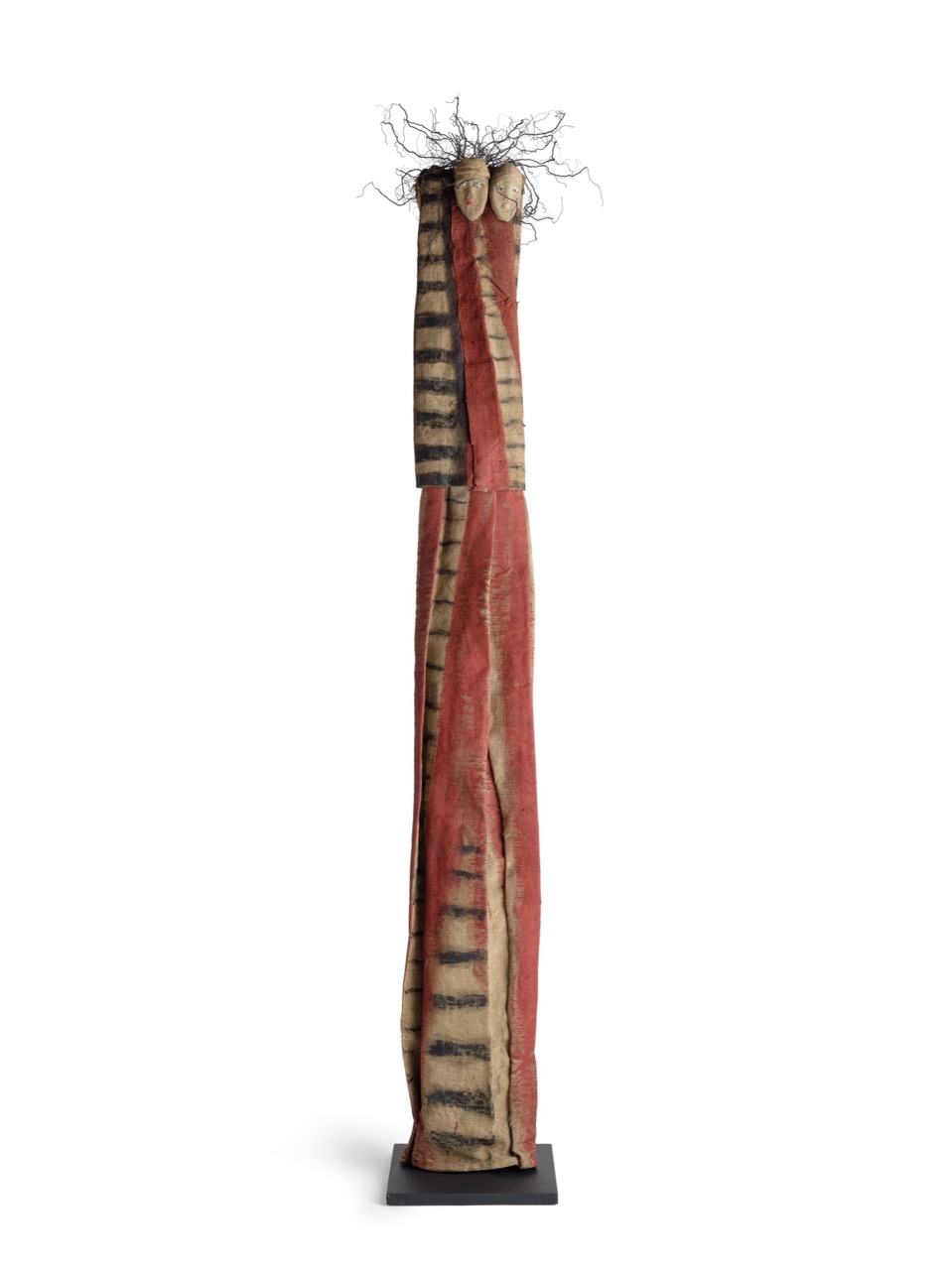 Totem Rouge aux deux visages